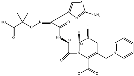 Ceftazidime Oxide Impurity, 1301254-48-7, 结构式