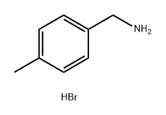 Benzenemethanamine, 4-methyl-, hydrobromide (1:1) Struktur