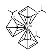 Tris(isopropylcyclopentadienyl), 130206-63-2, 结构式