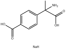 (RS)-α-Methyl-4-carboxyphenylglycinedisodiumsalt Struktur