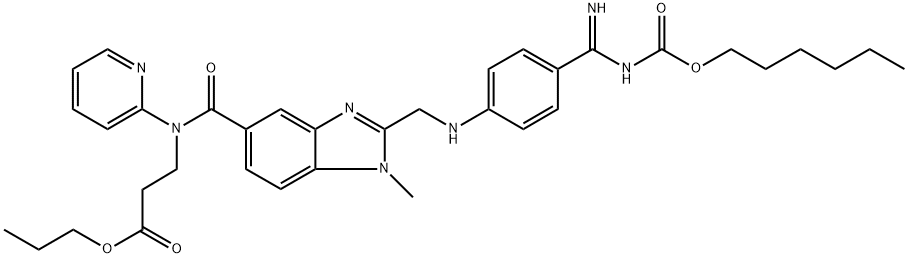 达比加群杂质10(DABRC-10), 1304574-20-6, 结构式