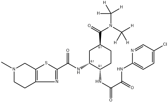 依杜沙班杂质, 1304701-57-2, 结构式