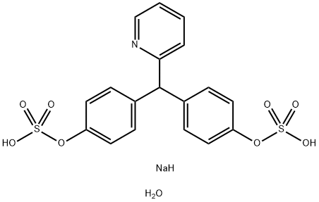 Sodium picosulfate monohydrate Structure
