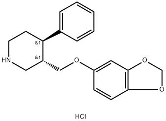 帕罗西汀杂质A盐酸盐, 130777-04-7, 结构式