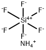 Cryptohalite ((NH4)2(SiF6)) 化学構造式