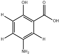 MESALAMINE-D3 Structure