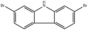 9H-Carbazole, 2,7-dibromo-, radical ion(1+) 结构式