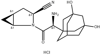 沙格列汀杂质22 盐酸盐, 1309934-04-0, 结构式