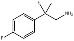 Benzeneethanamine, β,4-difluoro-β-methyl- Structure