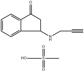 Rasagiline Impurity 5 Mesylate Structure