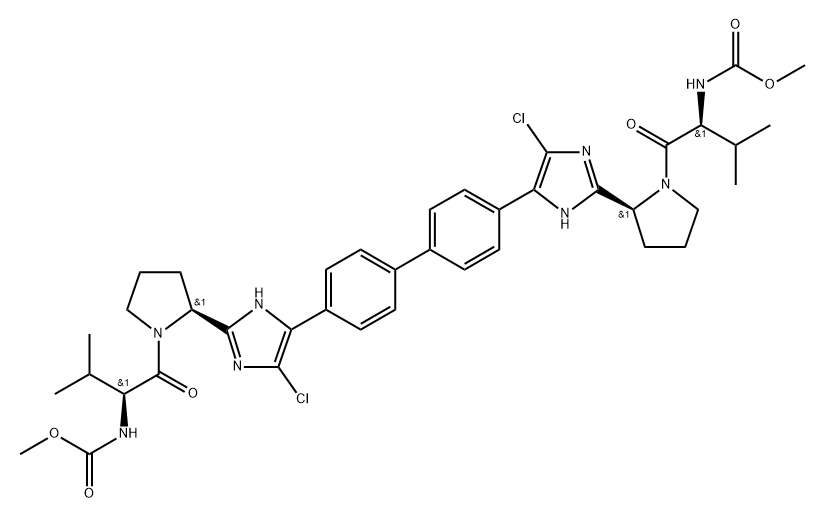 Daclatasvir Impurity 20 Structure