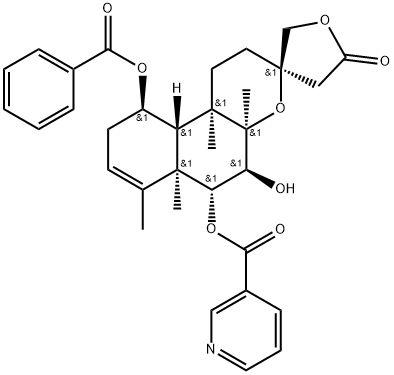 Scutebarbatine W Structure