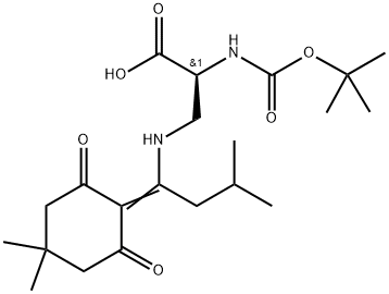 BOC-DAP(IVDDE)-OH, 1313054-38-4, 结构式