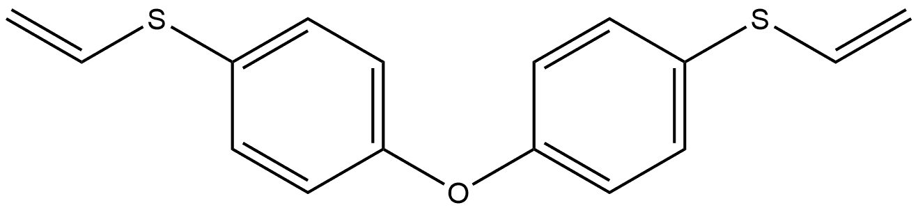 4,4'-二乙烯基巯基二苯醚 结构式