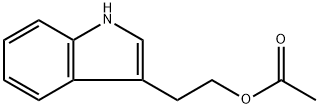 1H-Indole-3-ethanol, 3-acetate 结构式