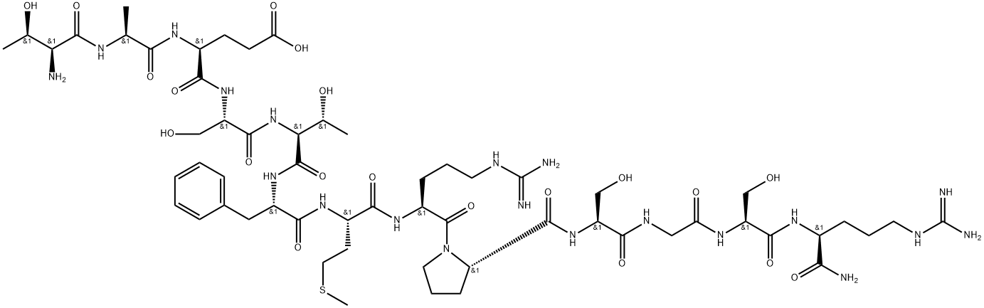 TCS 183对照肽 结构式