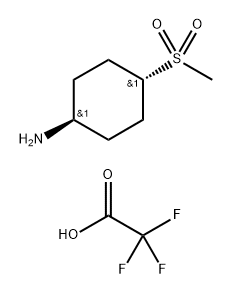 1315498-98-6 Cyclohexanamine, 4-(methylsulfonyl)-, trans-, 2,2,2-trifluoroacetate (1:1)
