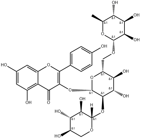 2-(4-ヒドロキシフェニル)-5,7-ジヒドロキシ-3-[6-O-(α-L-ラムノピラノシル)-2-O-(β-D-キシロピラノシル)-β-D-グルコピラノシルオキシ]-4H-1-ベンゾピラン-4-オン price.