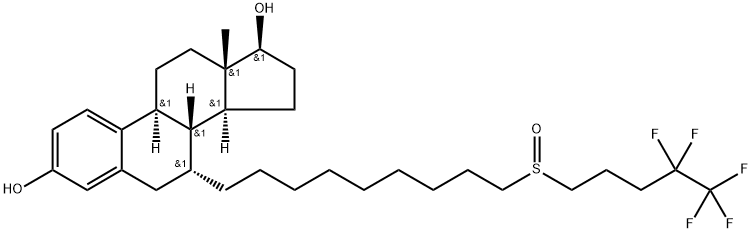 氟维司群S对映体, 1316849-17-8, 结构式