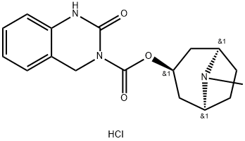 DAU 5884 hydrochloride Struktur