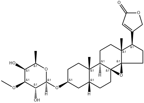 Cardenolide B-1 Struktur
