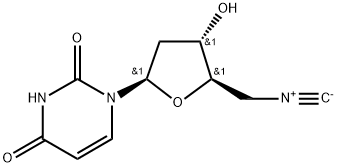 5'-isocyano-2',5'-dideoxyuridine Struktur