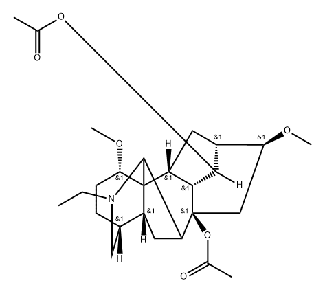 8-acetyldolaconine|8-乙酰嘟拉乌头原碱