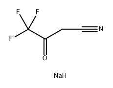 Sodium 1-cyano-3,3,3-trifluoro-propen-2-olate 结构式