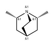 (1α,2β,4α,6β)-2,6-Dimethylquinuclidine Struktur