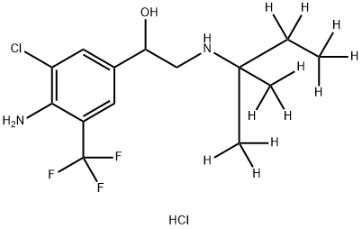 Mapenterol-D11 hydrochloride Structure