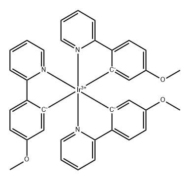 132958-93-1 Iridium, tris[5-methoxy-2-(2-pyridinyl-κN)phenyl-κC]-, (OC-6-22)- Coordination Compound