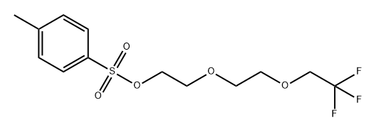 1,1,1-Trifluoroethyl-PEG3-Tos Structure