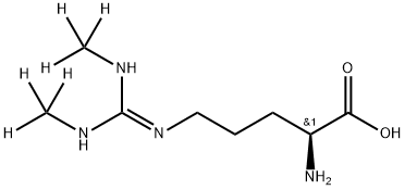 NG,NGa€-Dimethyl-L-arginine-d6 Structure