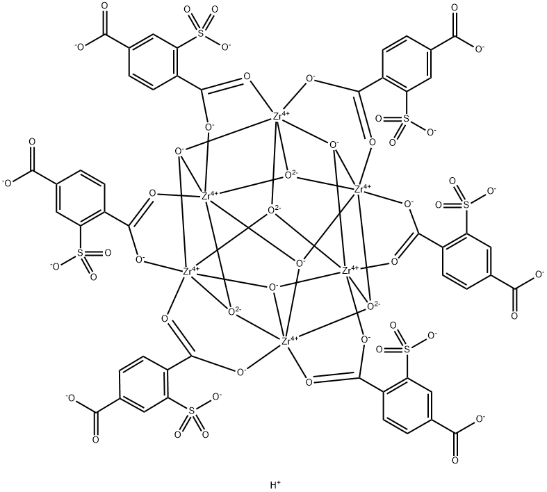 UIO-66-SO3H Structure