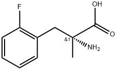 D-Phenylalanine, 2-fluoro-α-methyl- Structure