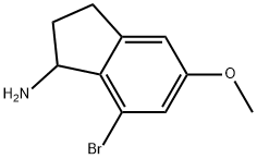 1337145-07-9 7-bromo-5-methoxy-2,3-dihydro-1H-inden-1-amine