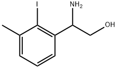 2-amino-2-(2-iodo-3-methylphenyl)ethan-1-ol Structure
