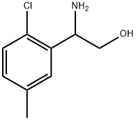 2-amino-2-(2-chloro-5-methylphenyl)ethanol Structure