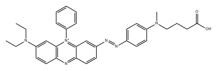BHQ-3 acid Struktur