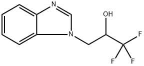 3-(1H-1,3-苯并二唑-1-基)-1,1,1-三氟丙-2-醇, 1340095-62-6, 结构式