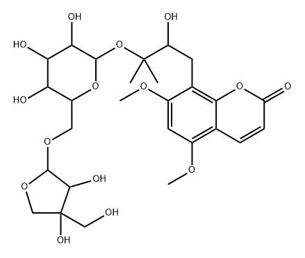 化合物 T34440, 134018-84-1, 结构式