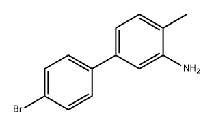 4'-溴-4-甲基-[1,1'-联苯]-3-胺 结构式