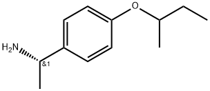 Benzenemethanamine, α-methyl-4-(1-methylpropoxy)-, (αS)- Struktur