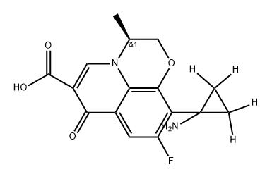 Pazufloxacin Impurity 22(Pazufloxacin-d4) Struktur