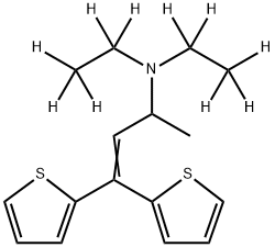 [2H10]-Diethylthiambutene Structure