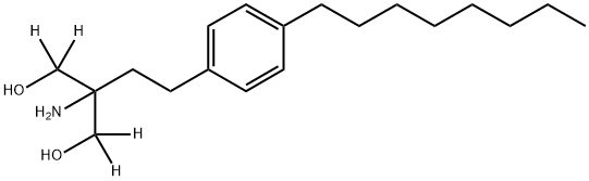 芬戈莫德-D4 结构式