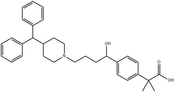 Fexofenadine Impurity 5 Structure