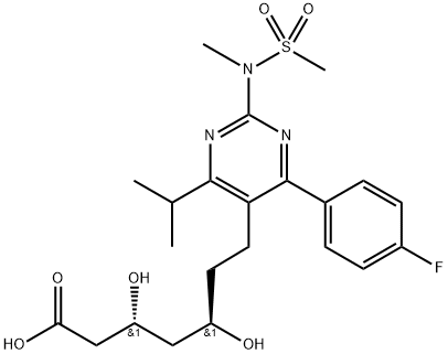 瑞舒伐他汀杂质 24, 1347797-73-2, 结构式