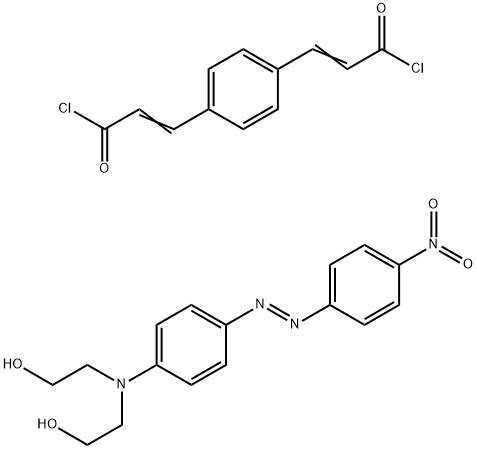 POLY(DISPERSE RED 19-P-PHENYLENE DIACRY& Structure