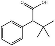 Benzeneacetic acid, α-(1,1-dimethylethyl)-, 13490-70-5, 结构式
